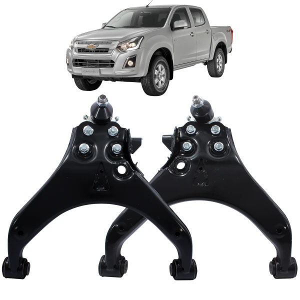 Par Bandejas Inferiores Para Chevrolet D Max 2015 2019 2.5 4jk1 4x4
